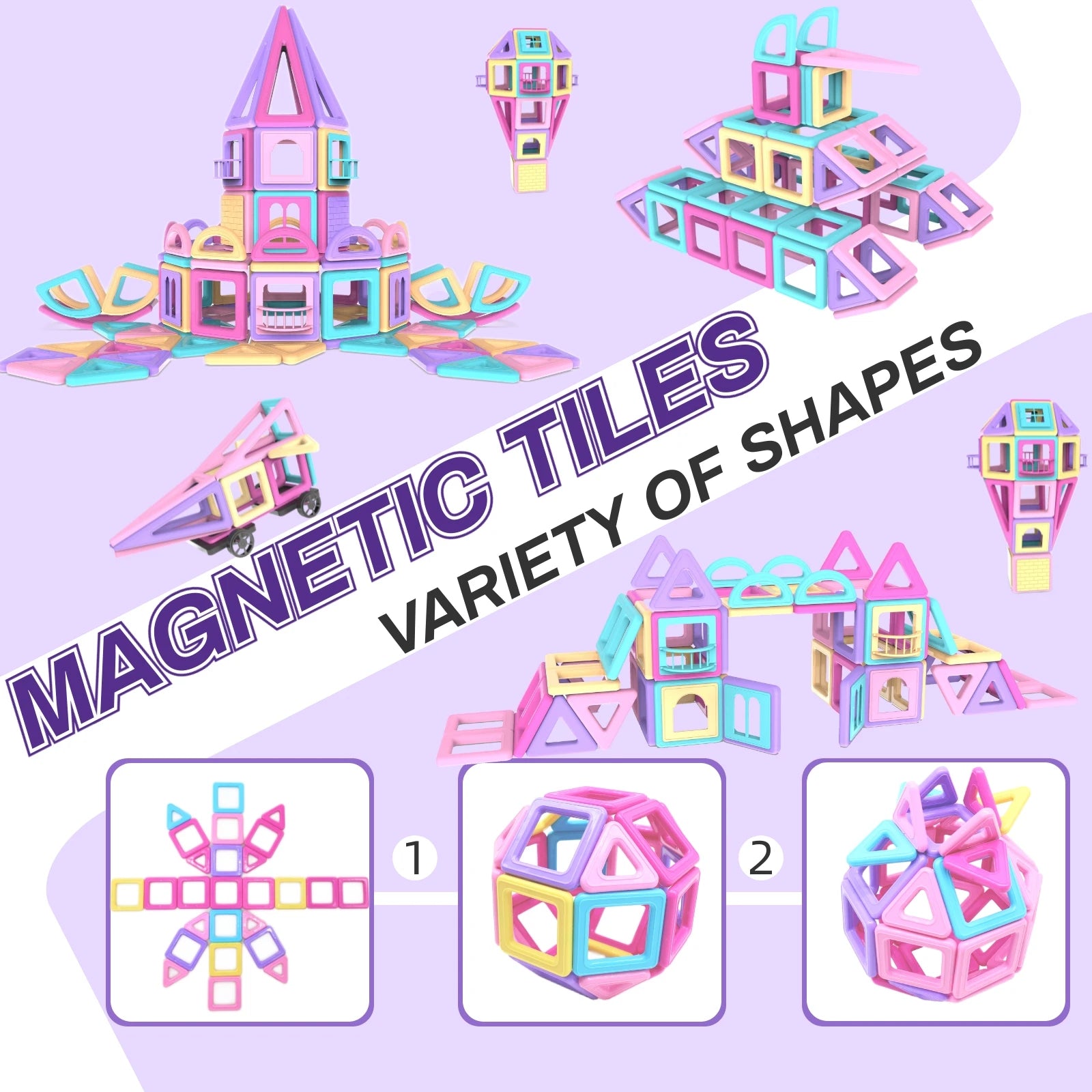 Magnetic Tiles Play Set